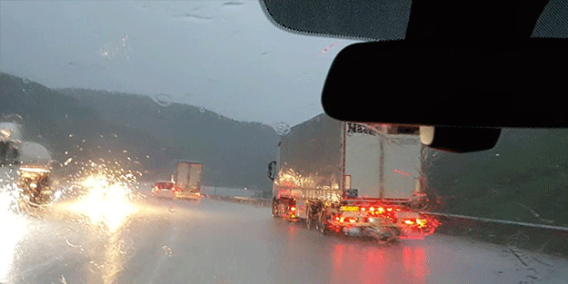 Erzincan'da dolu yağışı etkili oldu