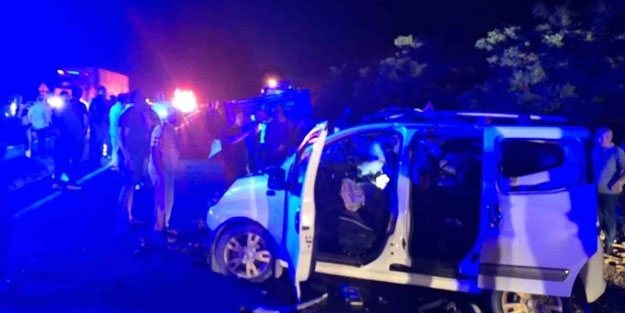 Erzincan'da feci kaza