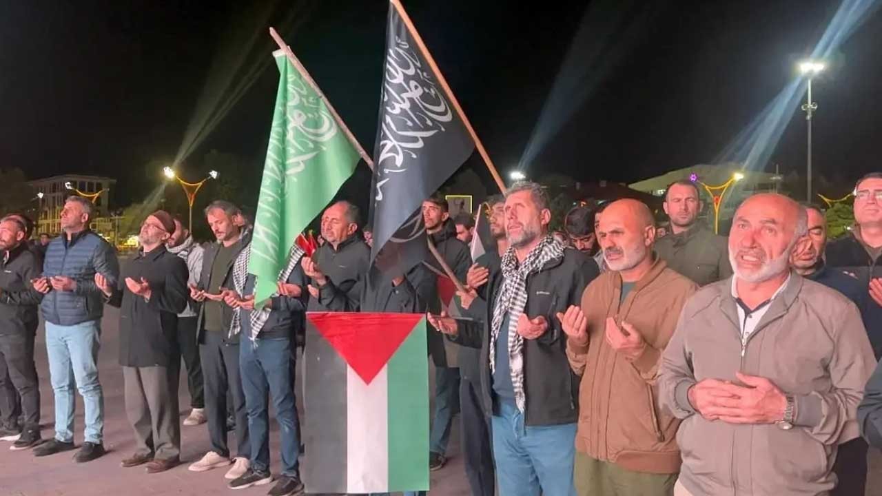 Erzincan’da Filistin’e destek!