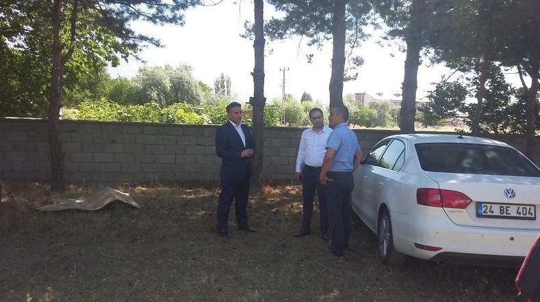 Erzincan’da okulların onarım işlerini yükümlüler yerine getiriliyor 