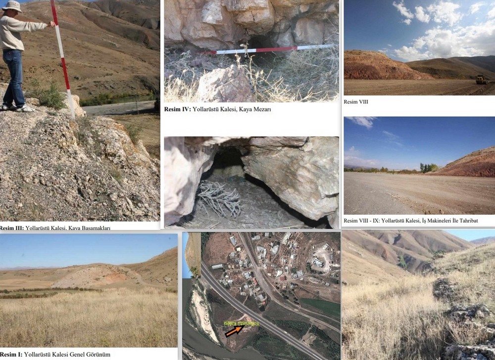 Erzincan’da yok edilen tarih 