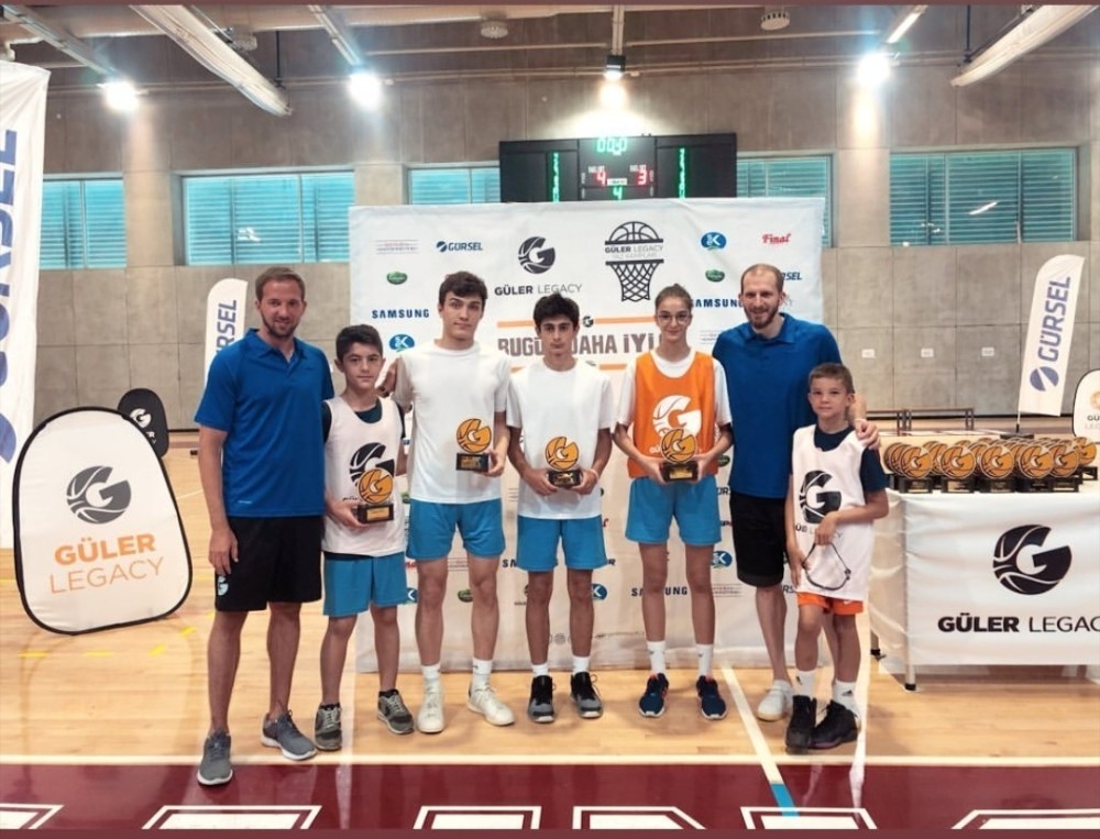 Erzincan’dan 4 sporcu GulerLegacy basketbol kampına katıldı 