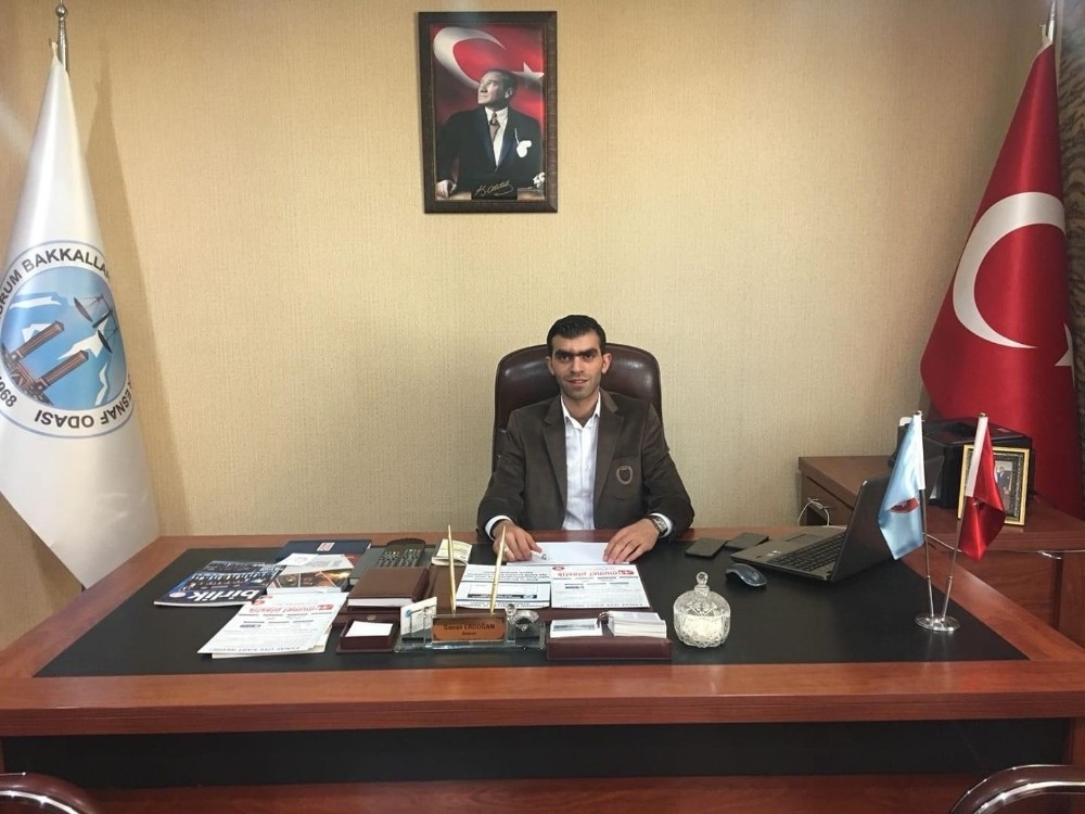 Erzurum Bakkallar Manavlar Odası Başkanı Erdoğan’dan ‘Esnaf kiraları üç ay ertelensin’ talebi 