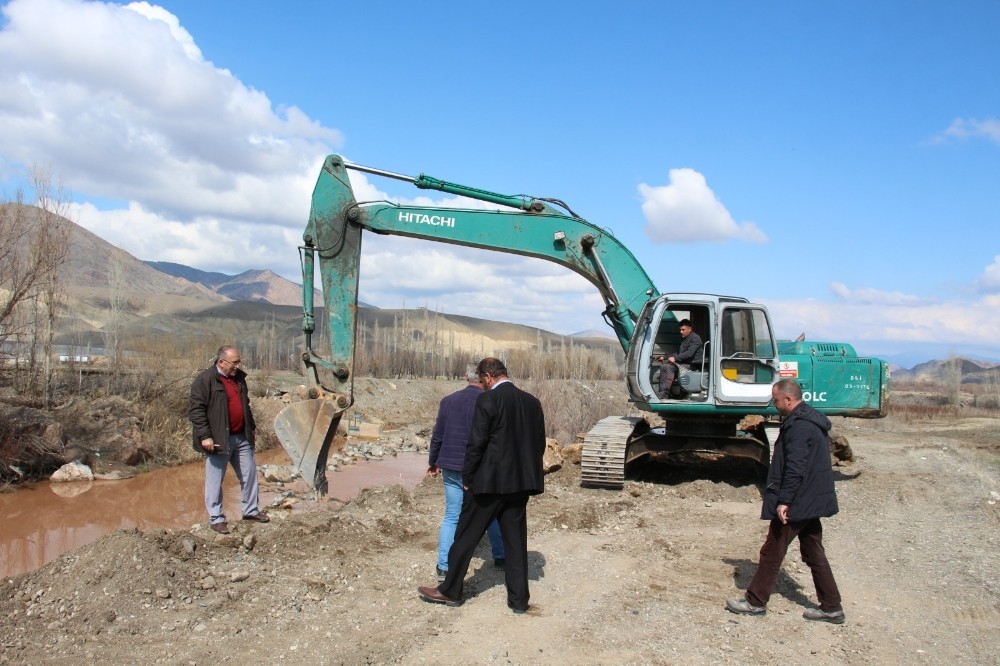 Erzurum DSİ Bölge Müdürlüğü çalışmalarına devam ediyor 