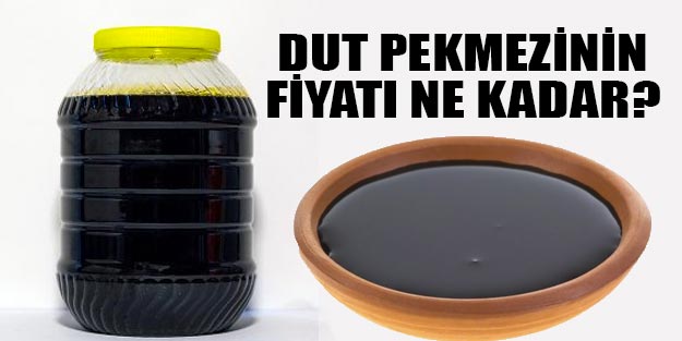 Erzurum dut pekmezi fiyatı nedir? Dut pekmezi kaça satılıyor?