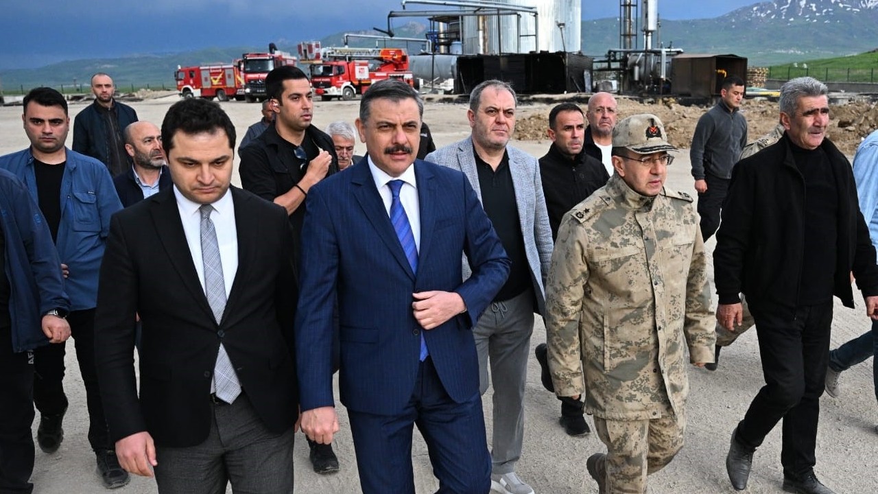 Erzurum Pasinler’de asfalt tesisinde patlama: 1 ölü, 1 ağır yaralı