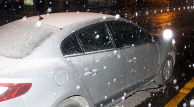 Erzurum ve Ardahan'da kar yağışı