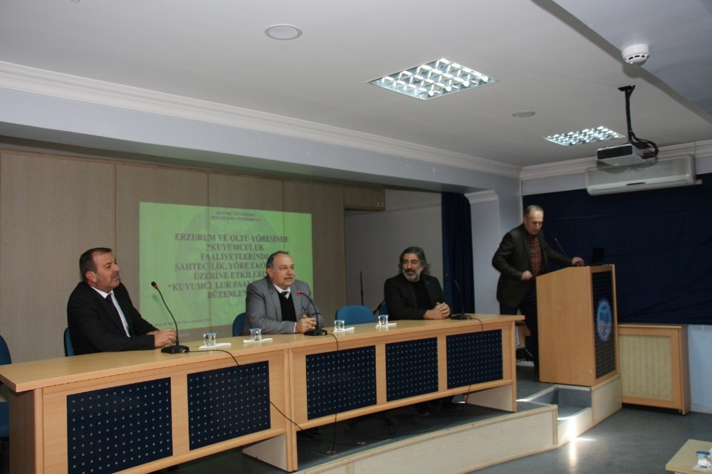 Erzurum ve yöresi kuyumculuk faaliyetleri konferansı 