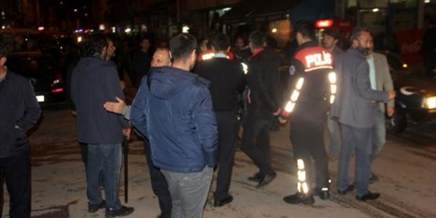 Erzurum'da 100 kişi birbirine girdi