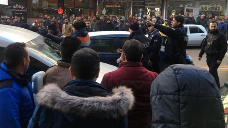 Erzurum’da alacak verecek kavgasına polis müdahale etti