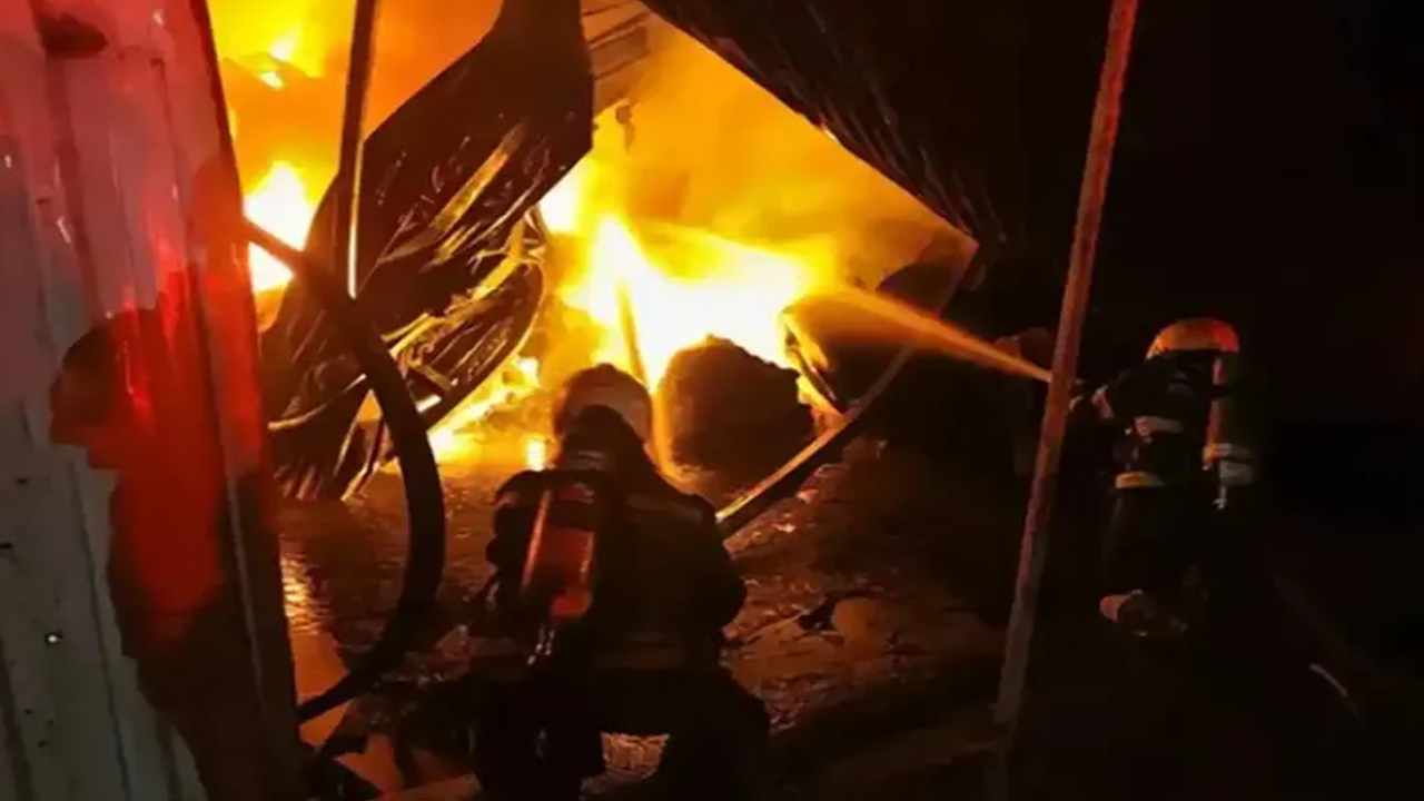 Erzurum’da apartman yangını: 10 kişi hastanelik oldu