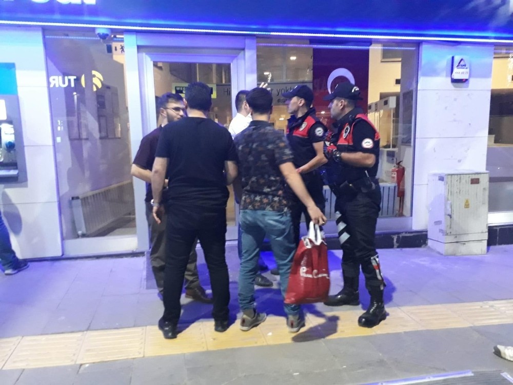 Erzurum’da asayiş uygulaması 