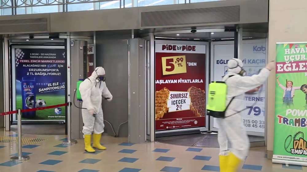 Erzurum’da AVM’ler hizmete açıldı 