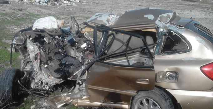 Erzurum'da feci kaza: 2 ölü 3 yaralı