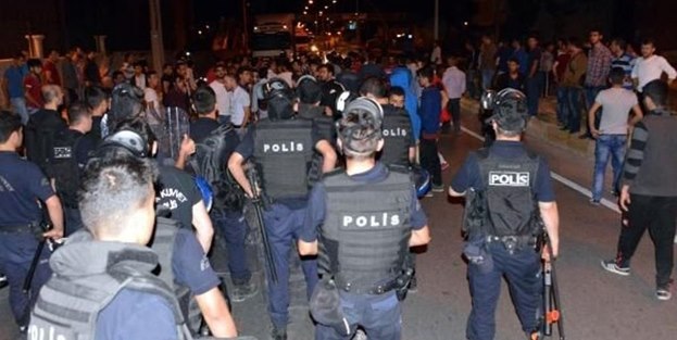 Erzurum'da gergin gece!