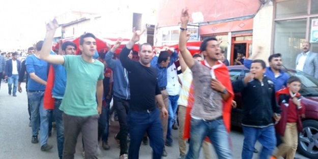 Erzurum'da HDP’ye tepki