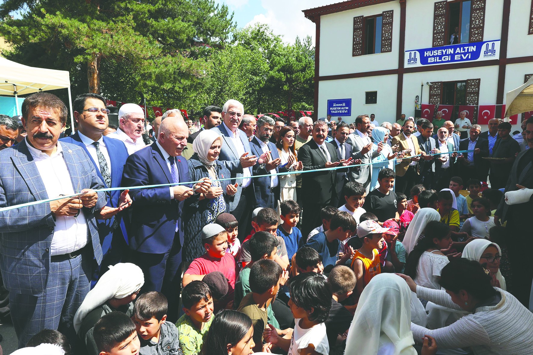 Erzurum’da Hüseyin Altın Bilgi Evi açıldı