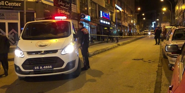 Erzurum’da iş yerine silahlı saldırı