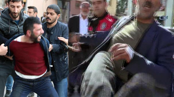 Erzurum’da kan gövdeyi götürdü! O kameramana saldırdı...