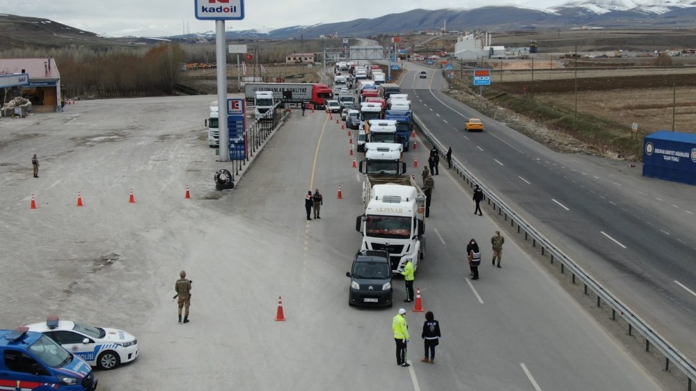 Erzurum’da korona virüsü tedbirleri 