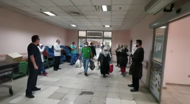 Erzurum’da tedavisi tamamlanan 20 hasta taburcu oldu 
