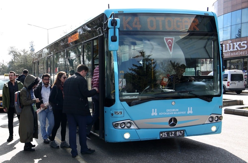 Erzurum’da ulaşımda saat düzenlemesi 