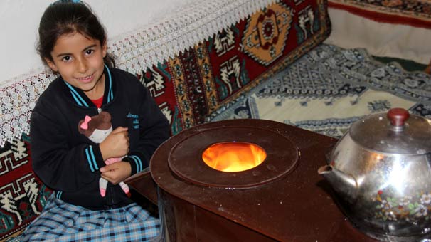 Erzurum’da yüksek kesimlere kar yağdı