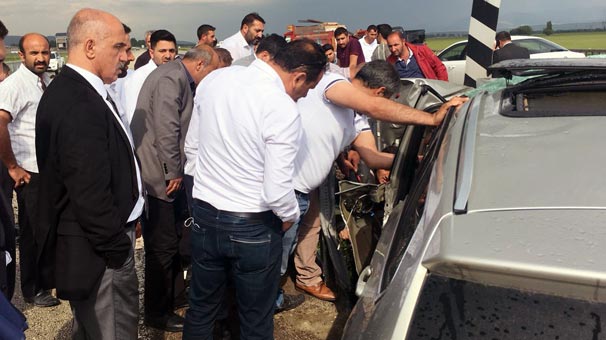 Erzurum’da zincirleme trafik kazası: 4 kişi yaralı