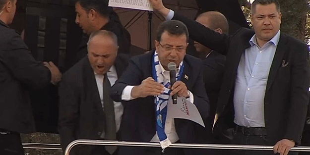 Erzurumlu HDP ile ittifakı protesto etti! İmamoğlu dadaşları kışkırttı, kışkırttı, kışkırttı, arbedeye sebep oldu