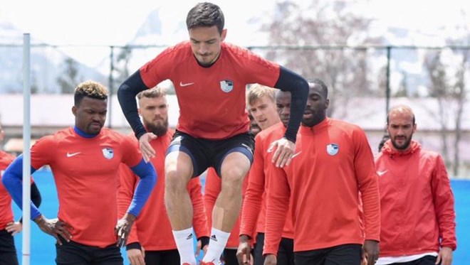 Erzurumspor, Bursaspor maçının hazırlıklarını bitirdi