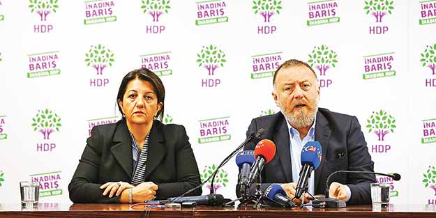 Eş başkanlar tutuklu HDP’lileri kurtarma derdine düştü