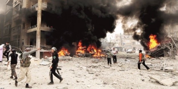 Esad Halep'e operasyon başlattı!