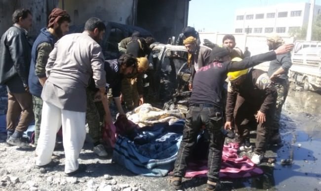 Esad yine sivilleri bombaladı: 15 ölü