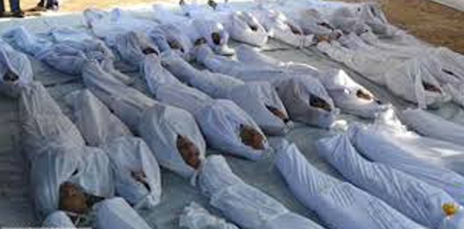 Esad yine katletti: 59 ölü