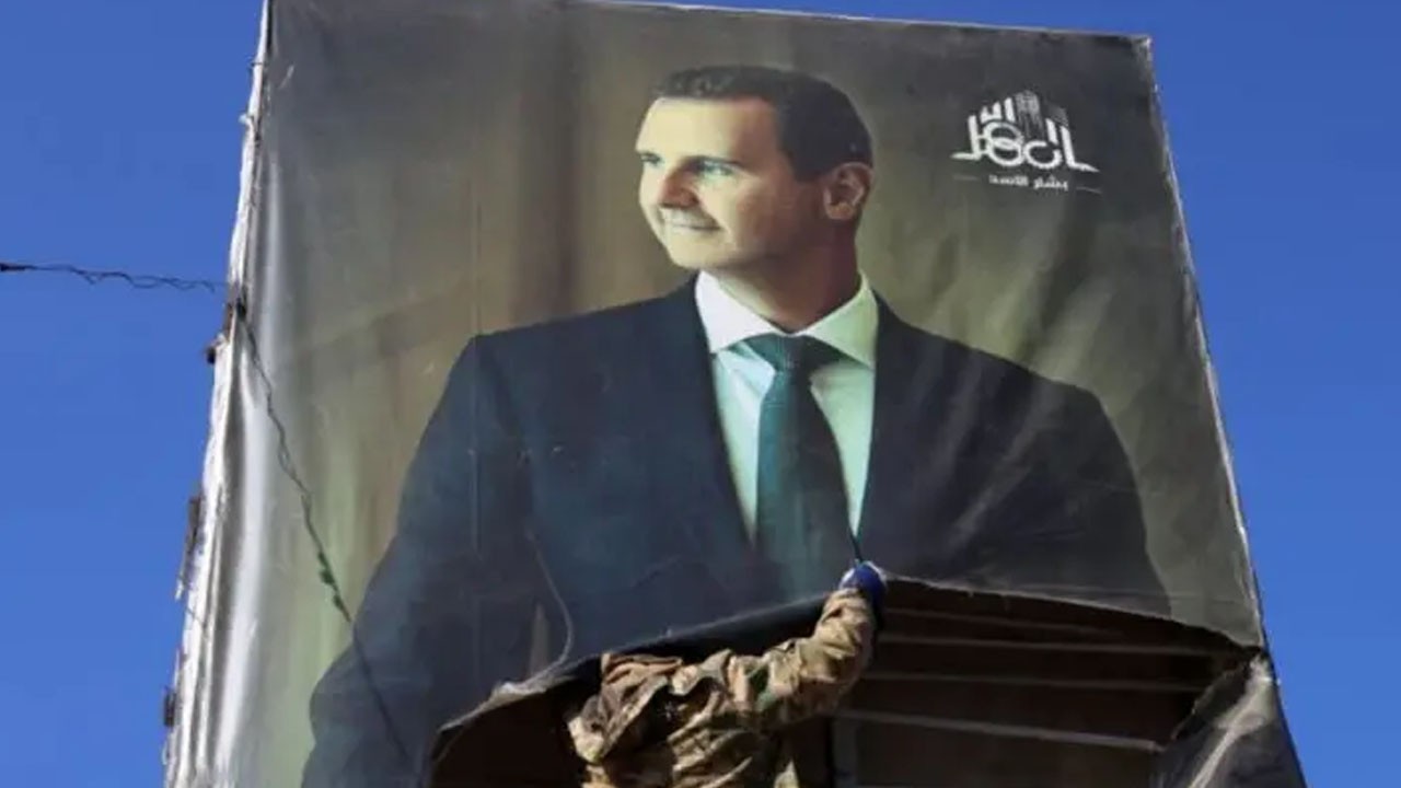 Esad'a atfen Telegram'da açıklama yayınlandı: 'Suriye'yi terk ettim'