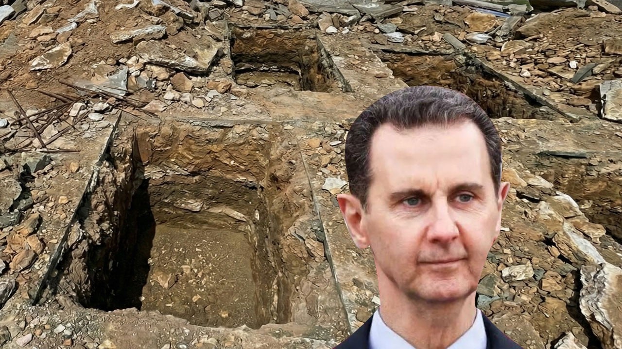 Esad’ın güvenlik merkezi toplu mezar çıktı: Giren çıkmamış!