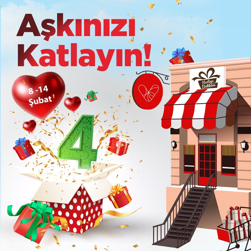 Esas 14 Burda AVM’den Sevgililer Günü’ne özel kampanya 