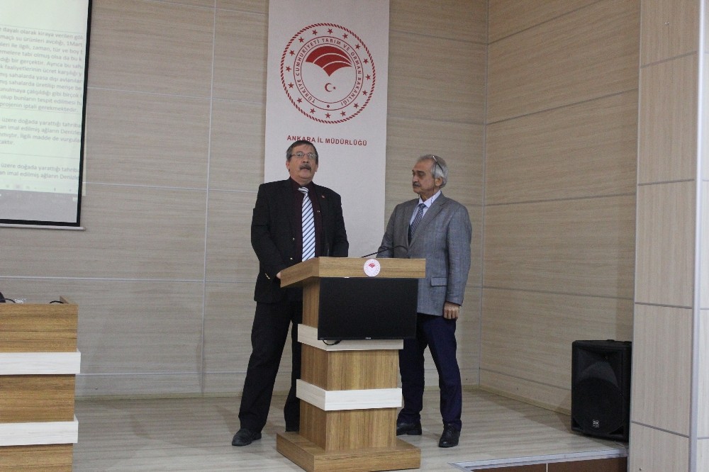ESBALDER Başkanı Demirtaş, ‘Amatör Sportif Olta Balıkçılığı’ çalıştayına katıldı 