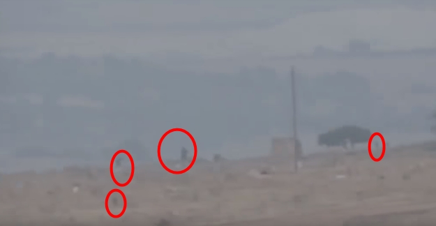 Esed askerleri Muhaliflerden böyle kaçtılar