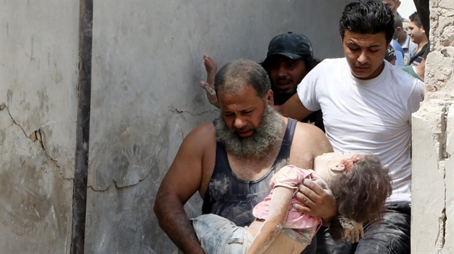 Esed bir günlük bebeği öldürdü