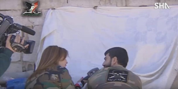 Esed rejimi kameramanı canlı yayında böyle vuruldu