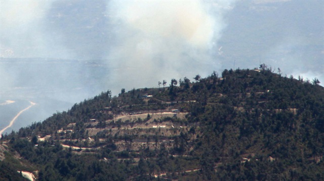 Esed rejimi Türkmendağı'nı vuruyor