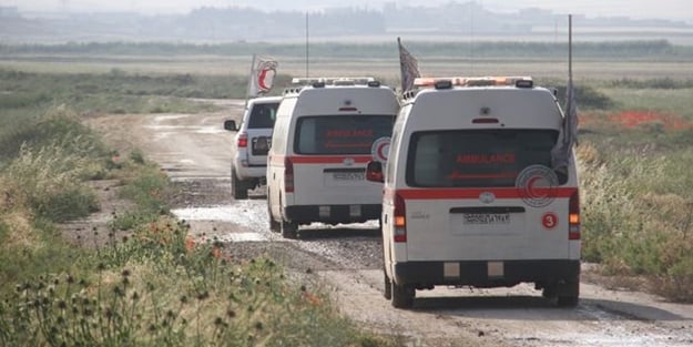 Esed rejimi ve DEAŞ anlaştı: Konvoy yola çıktı