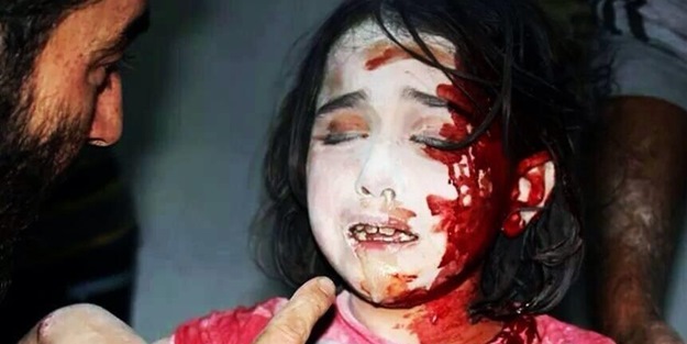 Şam şeytanı yine çocukları vurdu