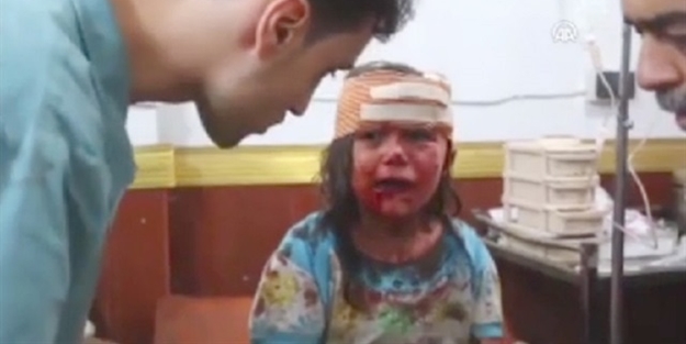 Esed'den vakum bombalı saldırı - VIDEO