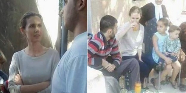 Esed'in eşi ortaya çıktı