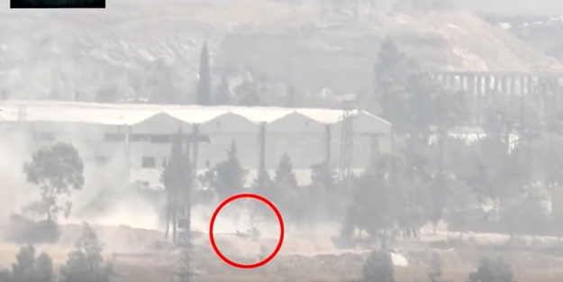 Esed'in taknı böyle vuruldu!