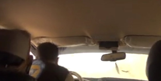 Esed'in uçakları DHA ekibini bombaladı