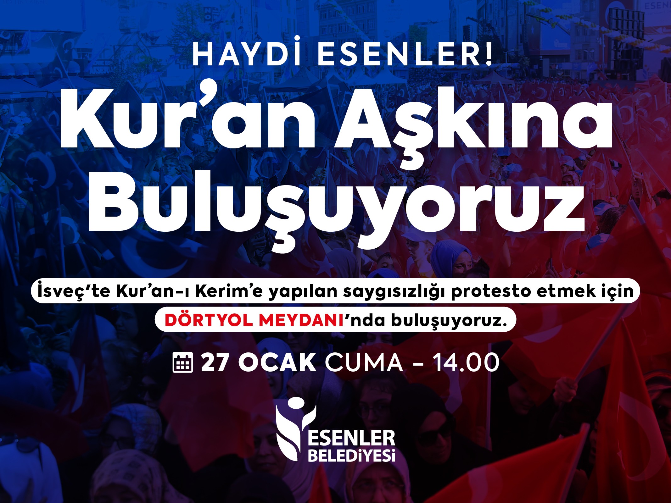 Esenler Kur'an aşkına buluşuyor