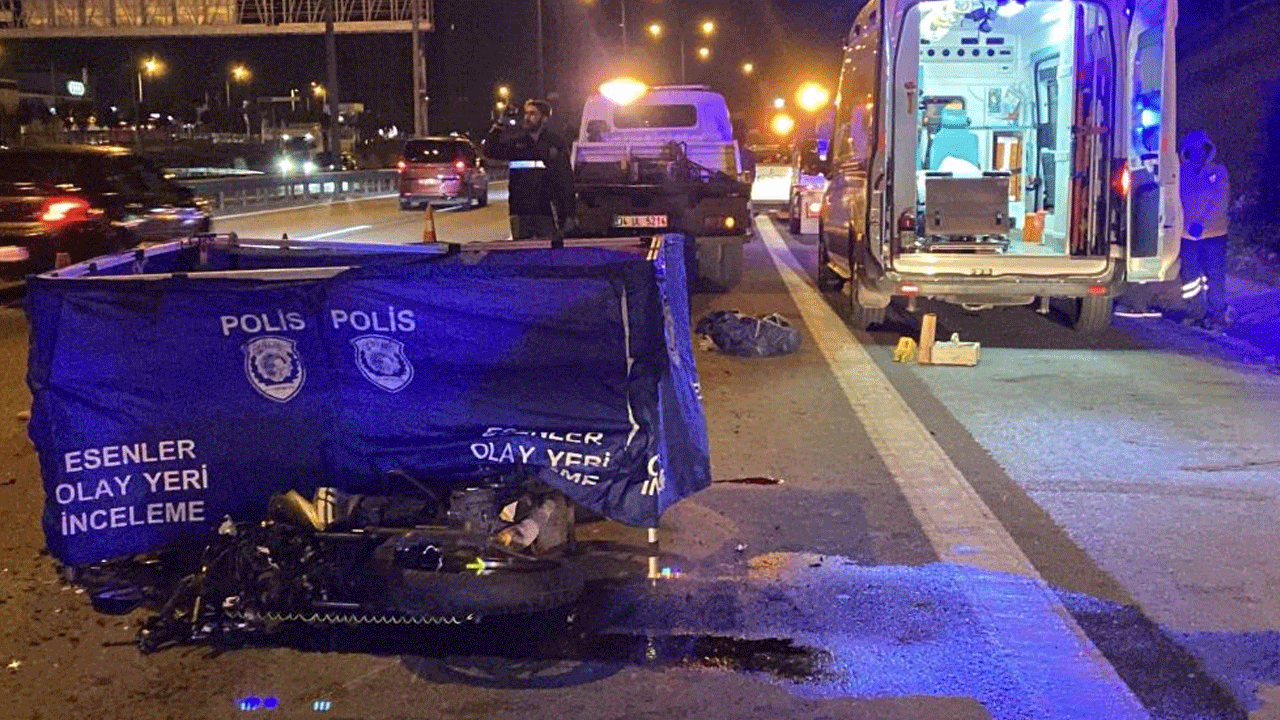 Esenler'de kaza! Feci şekilde hayatını kaybetti